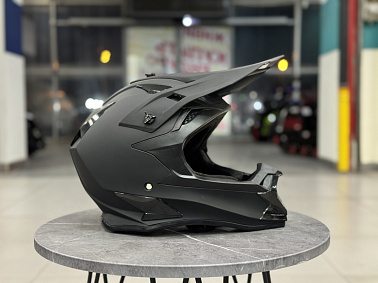 Шлем кроссовый HETOSHI XD1-50 цв. Черный матовый р. XL 