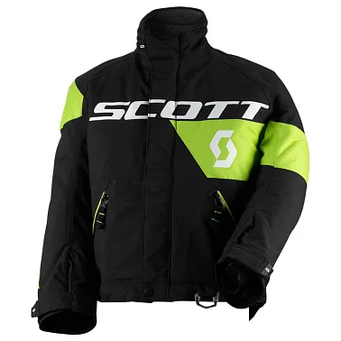 Куртка дет. Team black/lime green